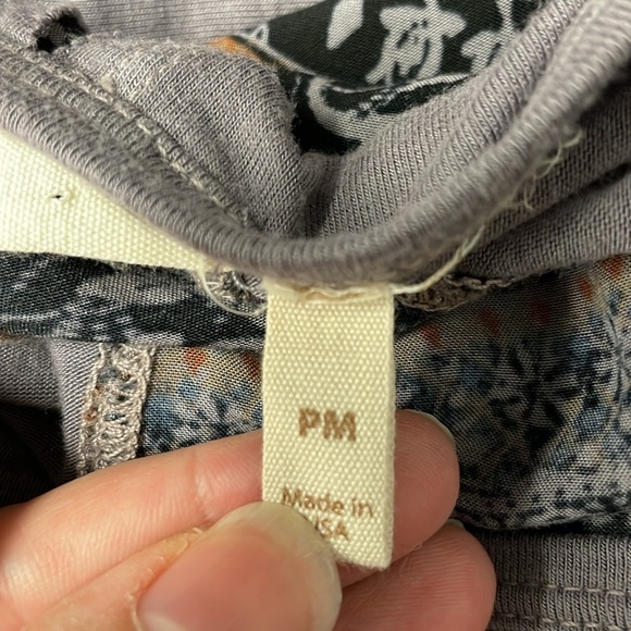 Soft Surroundings Purple Plum Lightweight Long Sleeve Tunic Tshirt Medium Petite - Picture 6 of 7